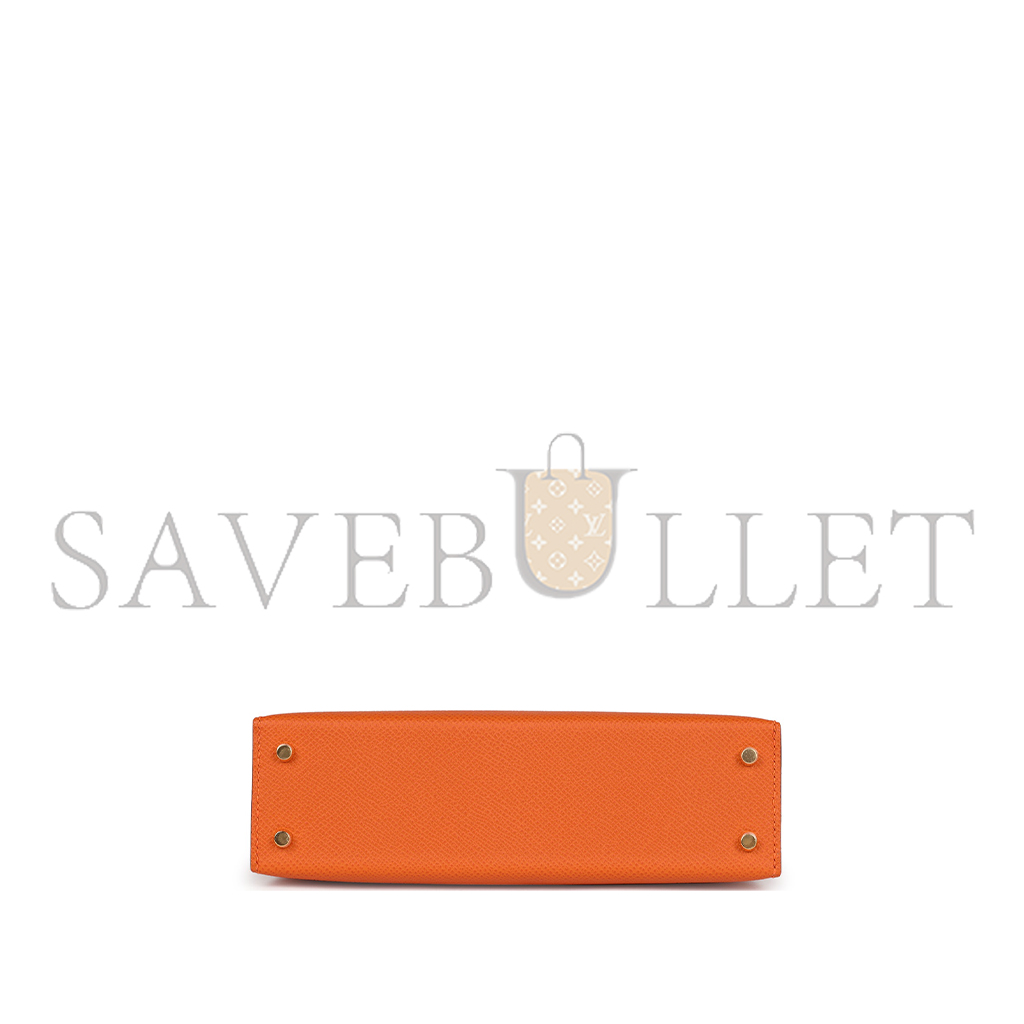 H**mes mini kelly sellier orange (22*14*7cm)